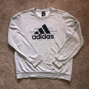 Crew neck Adidas sweatshirt
